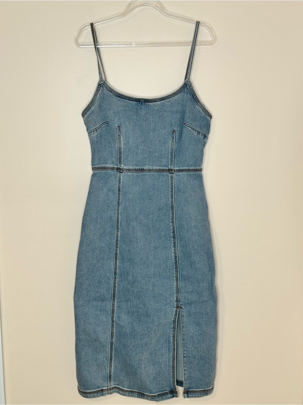 Steve Madden Giselle Denim Midi Dress NWT Size 6